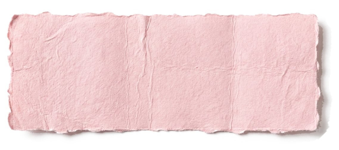 Aesthetic pastel paper reminder note